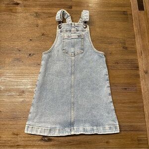 3/27$ Joe Fresh Light Blue Kids Overall Dress size M (7/8)